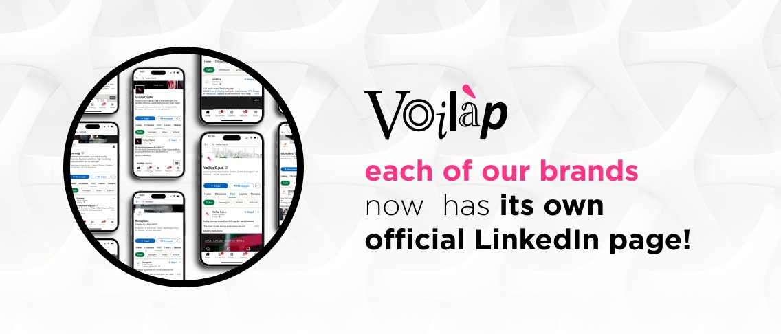 Voilàp: Each of our brands now have its own official LinkedIn page!